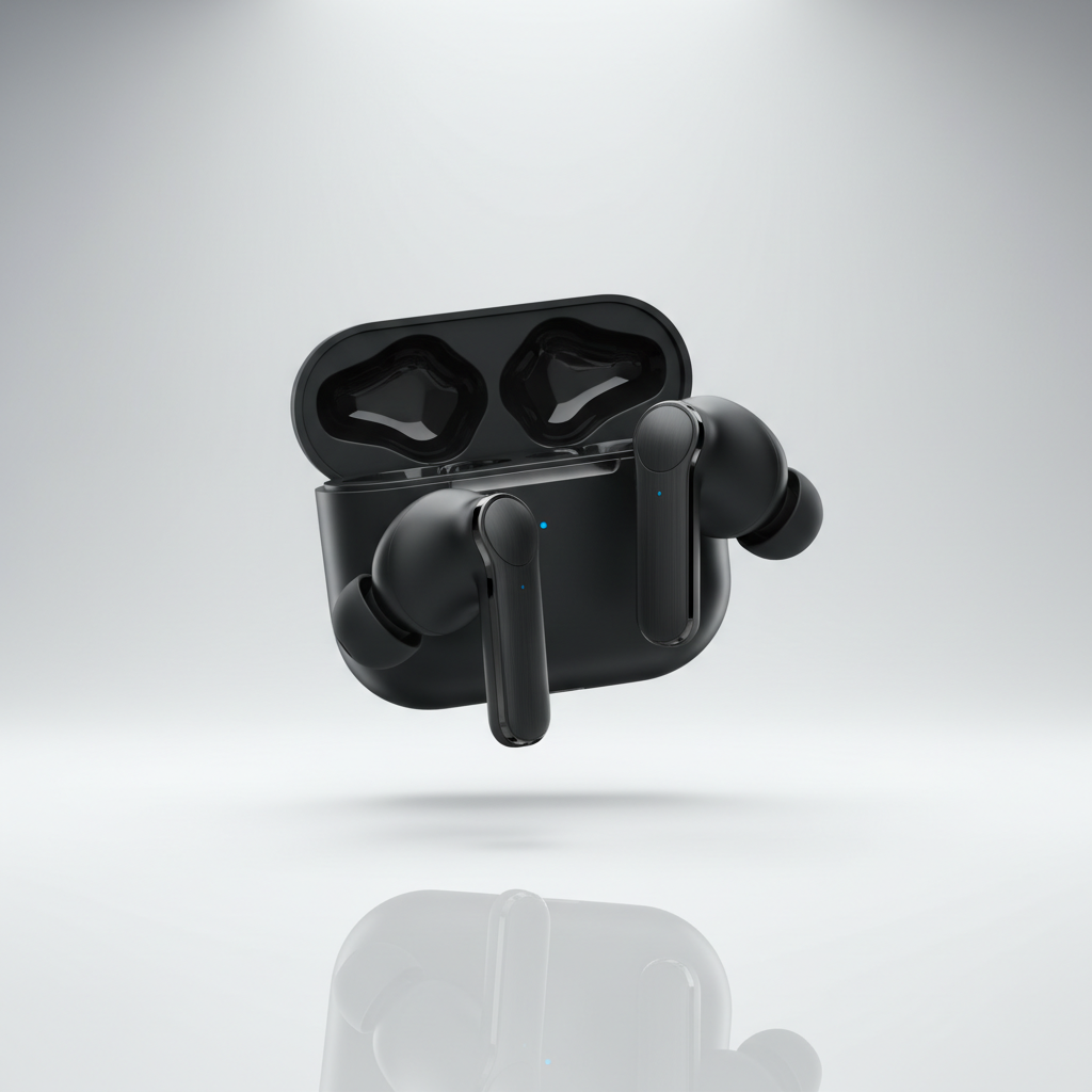 Wireless Earbuds Product Shot
